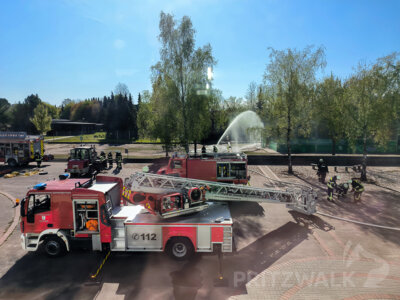Foto des Albums: Stadtausbildungstag mit zwei Einsatz-Szenarien gemeistert