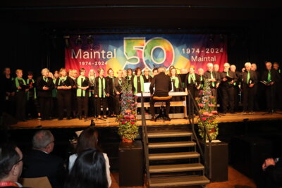 Die "Voices of Harmony" sind Teil des Gesangvereins "Eintracht Bischofsheim".  (Bild vergr&ouml;&szlig;ern)