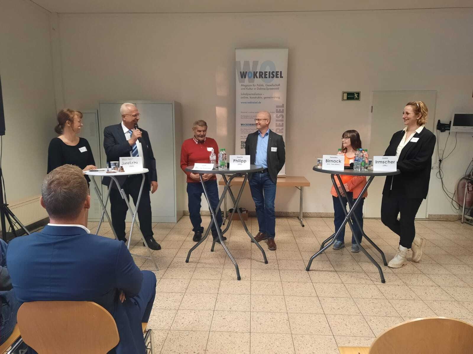 Bild: Runde 2: Ziemer, Janetzki, Deutschländer, Philipp, Birnack, Irmscher