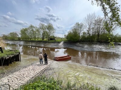 Foto des Albums: Schlickspülen an der Fähre Kronsnest