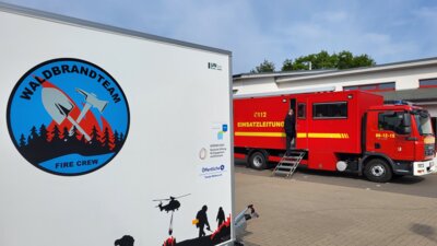Foto des Albums: Stabsübung mit Waldbrandteam