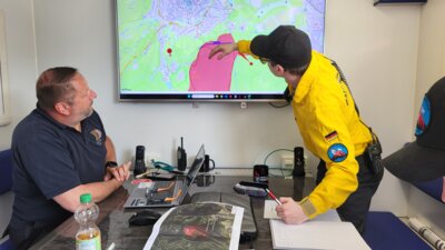 Foto des Albums: Stabsübung mit Waldbrandteam