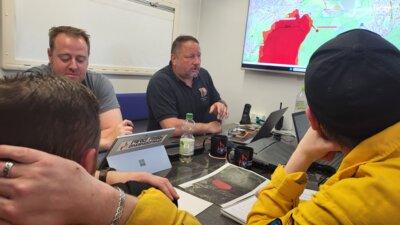 Foto des Albums: Stabsübung mit Waldbrandteam