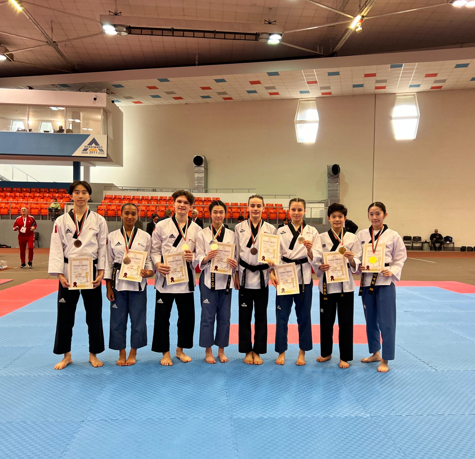 Bild: Junior Pair: Silber - Tuong-Vi Hannah Do + Wyatt Sommerfeld (TVBB)