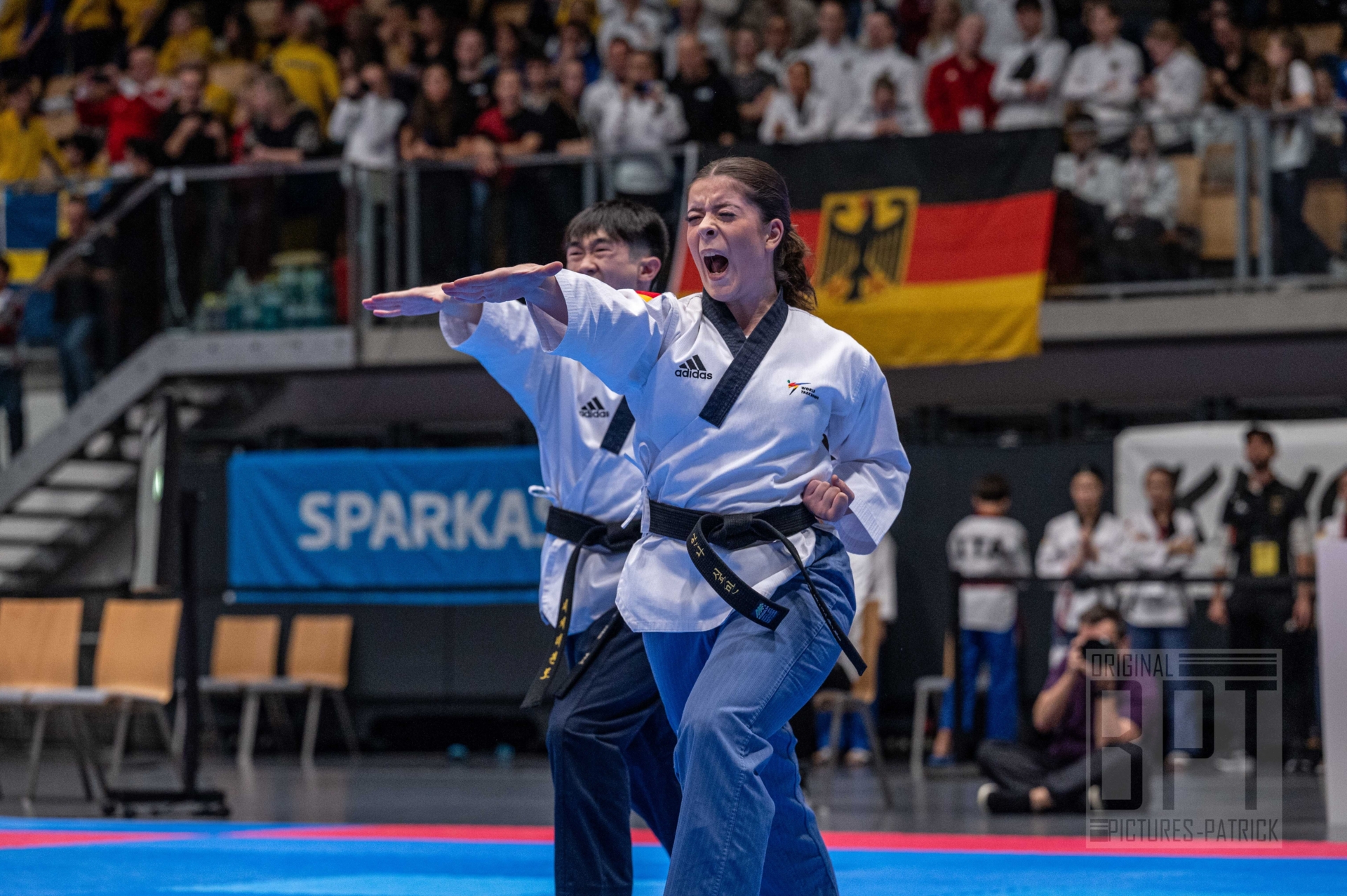 Bild: U30-Paar: 6. Platz - Tung-Duong Tim Do (SF Bispingen/Redfire) + Anna Siepmann (Redfire)