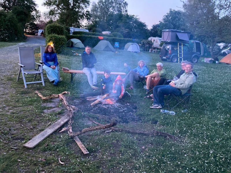 Bild: Lagerfeuerromantik