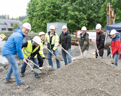 Foto des Albums: Spatenstich neue GU/AU in der Graf-Antonstraße