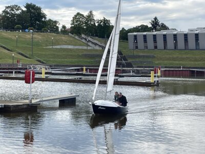 Vorschaubild: Im Großräschener Hafen