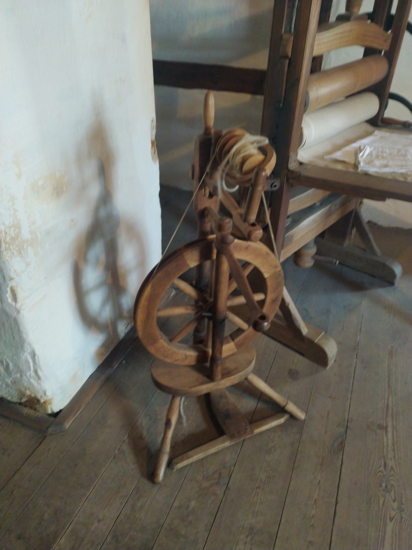 Bild: Spinnrad