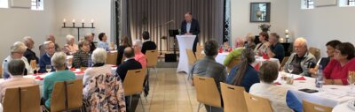 Vorschaubild: Klaus Wagner währen der Ansprache