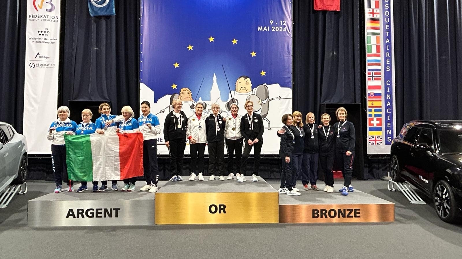 Bild: Gold Medaille im Degen