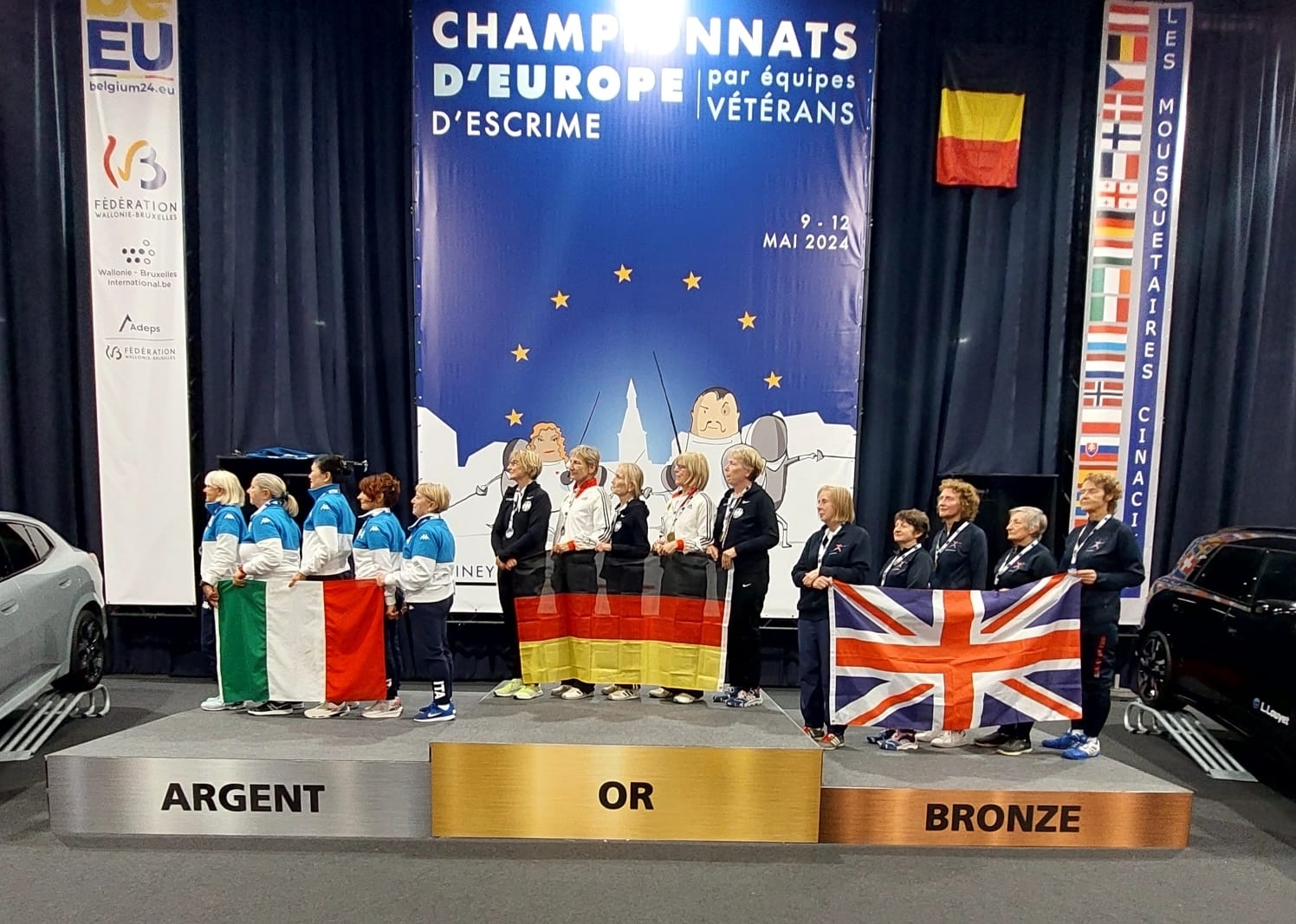 Bild: Goldmedaille im Florett
