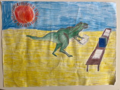 Foto des Albums: Lesedino Plakatmalwettbewerb für 2025