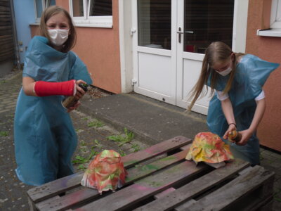 .... ach nein, doch nicht! Bunt finde ich auch ganz schick.  (Bild vergrößern)