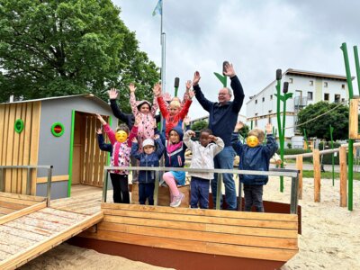 Foto des Albums: Eröffnung Spielplatz Waldrandsiedlung