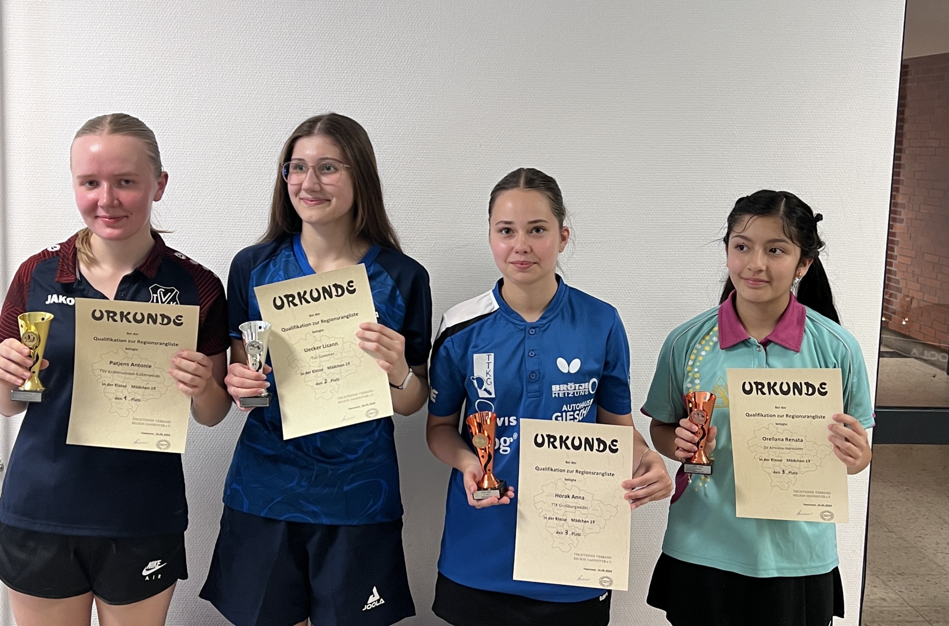 Bild: Anna Horak wird Dritte bei den Mädchen 19