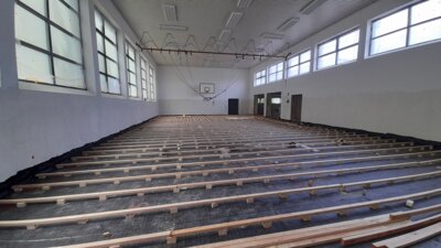 Foto des Albums: Erneuerung Sporthalle Ende Mai 2024
