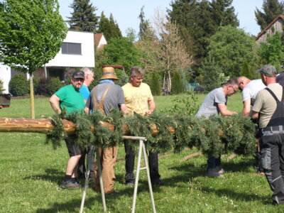Foto des Albums: 30.04.2024 Maibaum aufstellen