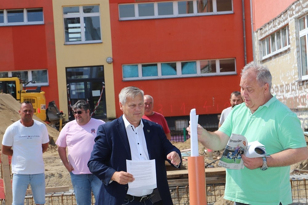 Bild: 2024-06-07 Grundsteinlegung Schulcampus Lehnin 1