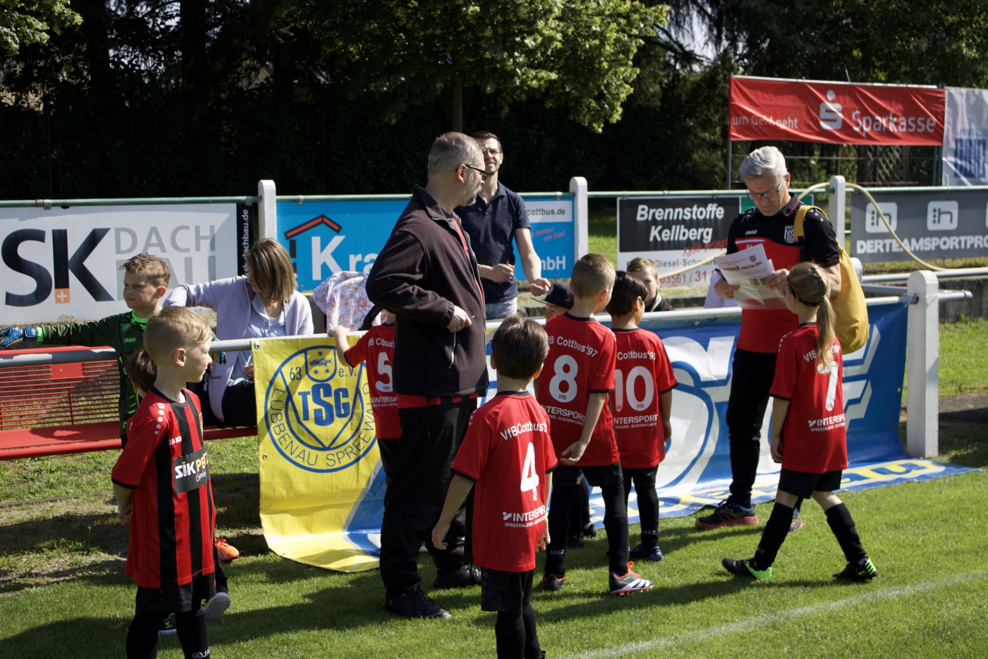 Bild: ...und kurzer Blick auf den Spielplan.