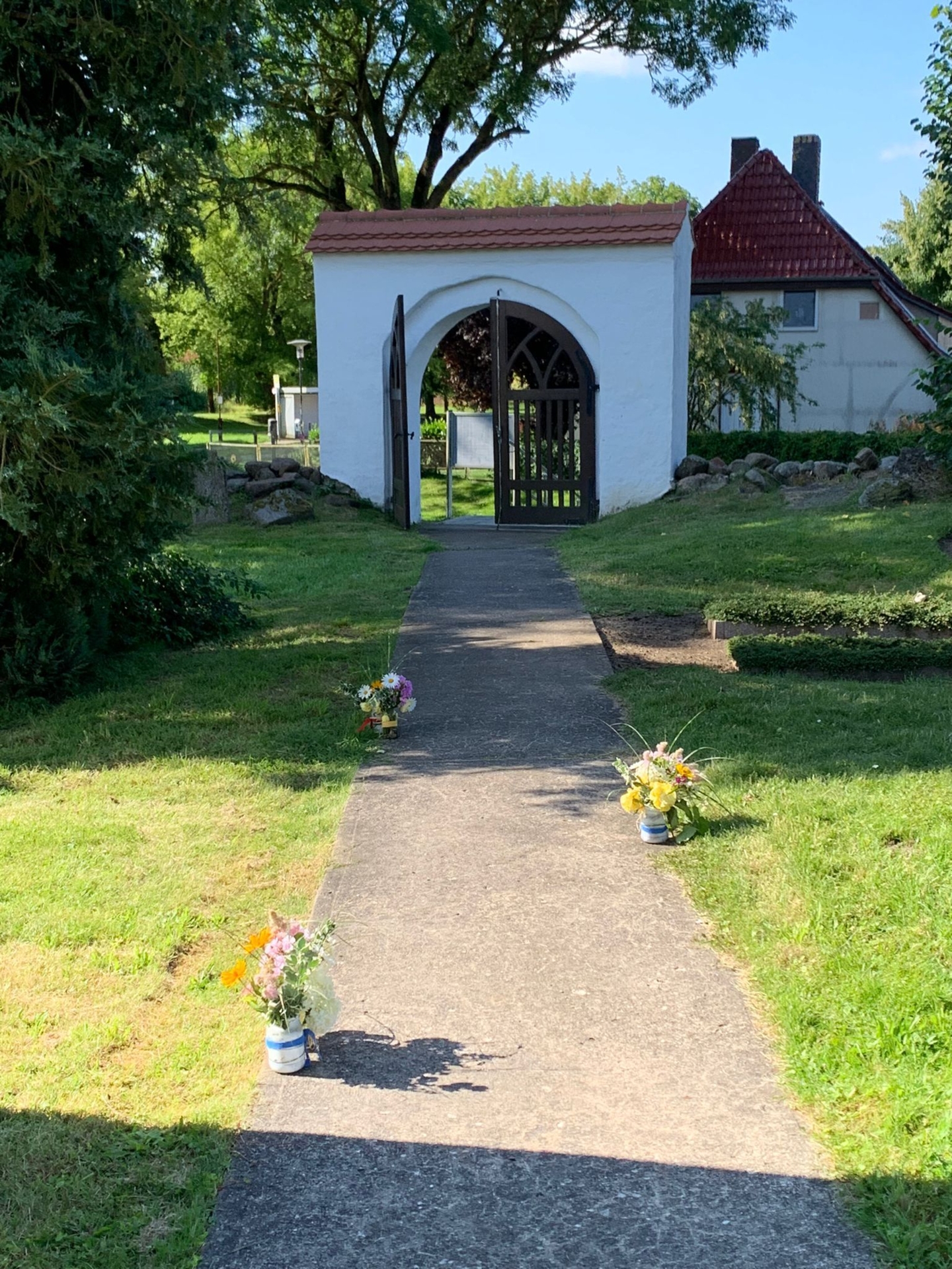 Bild: Friedhof Vorbein