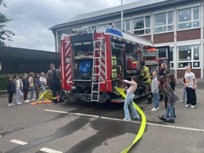 Foto des Albums: Besuch Grundschule Karken