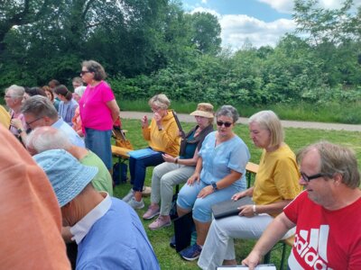 Foto des Albums: Ökumenischen Gottesdienst am Mainufer / 09.06.2024