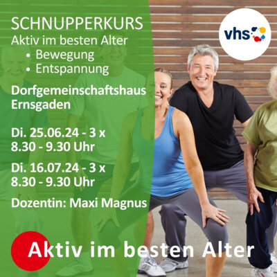 Aktiv im besten Alter  (Bild vergr&ouml;&szlig;ern)