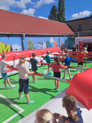 Foto des Albums: Hortabschlussfest mit großer Seifenblasenshow und Bubblekicker