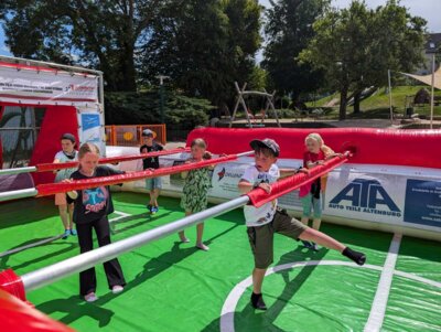 Foto des Albums: Hortabschlussfest mit großer Seifenblasenshow und Bubblekicker