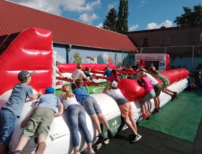 Foto des Albums: Hortabschlussfest mit großer Seifenblasenshow und Bubblekicker