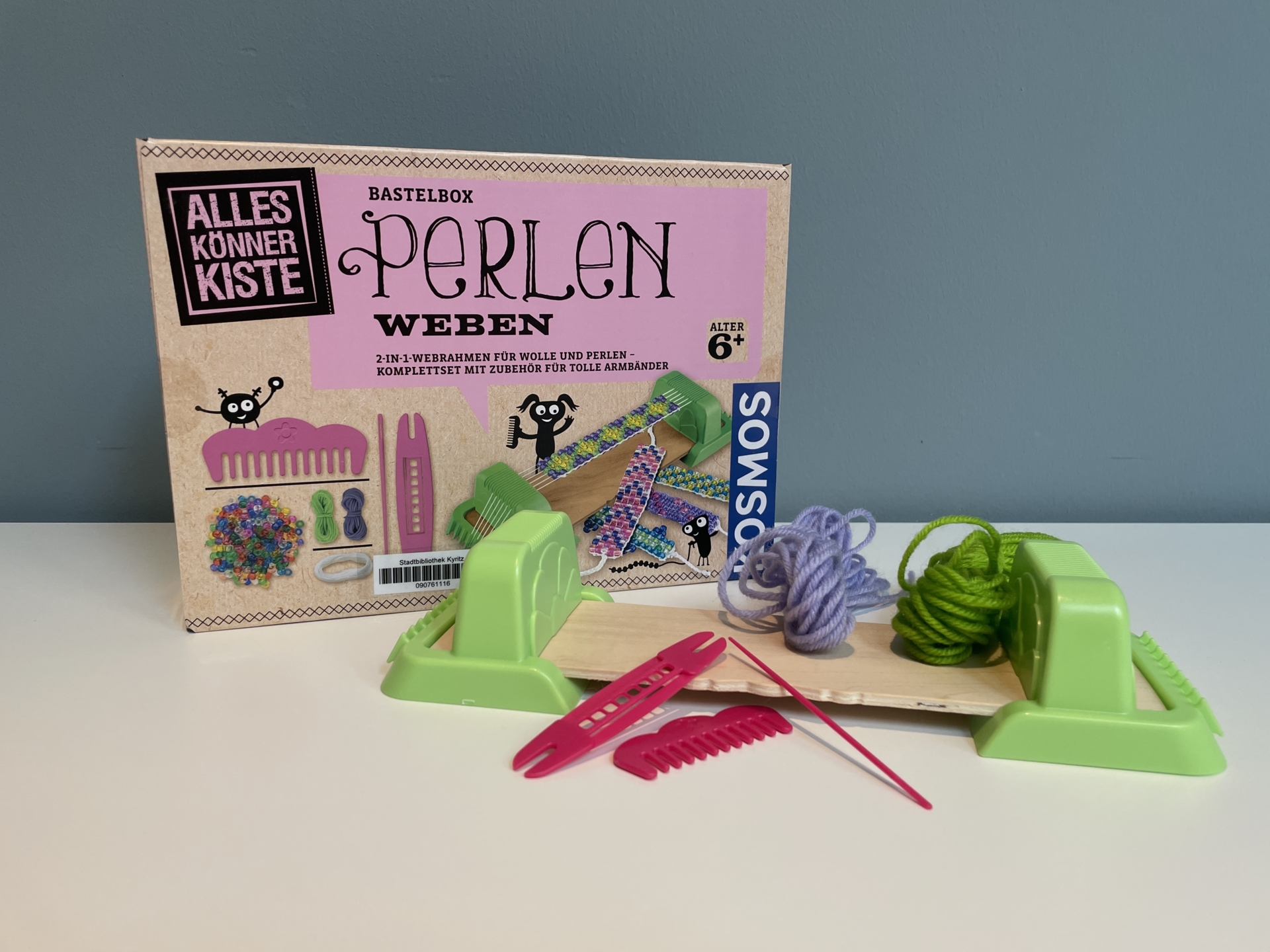 Bild: Bastelbox „Perlen weben“