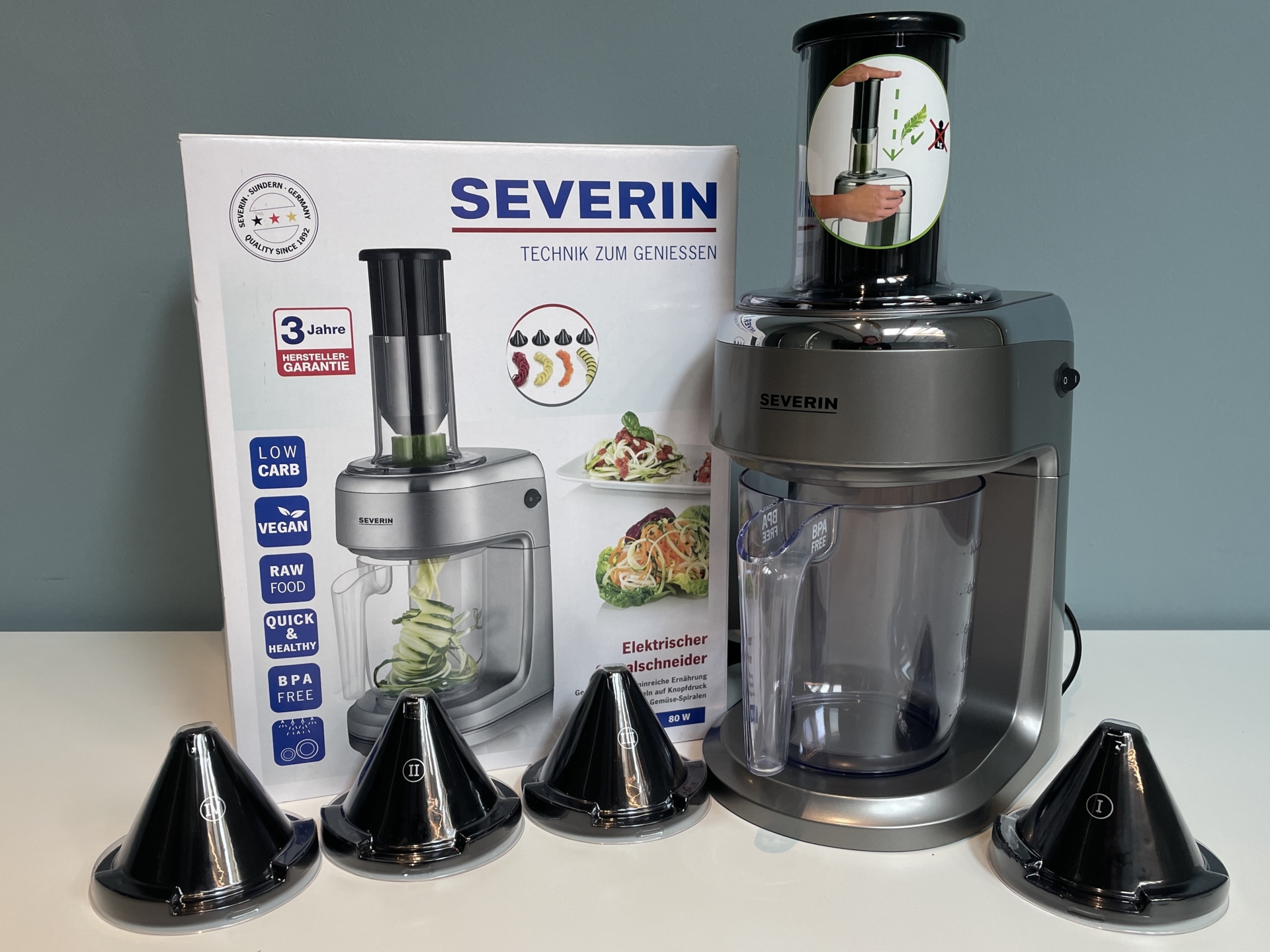 Bild: Elektrischer Spiralschneider