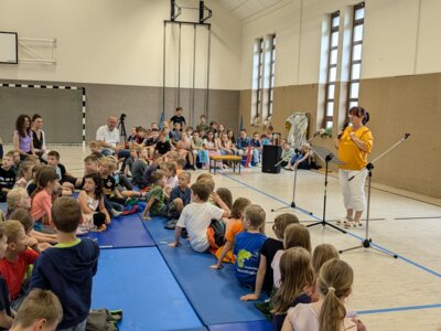 Abschlussfeier letzter Schultag 