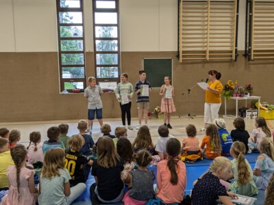 Ausgezeichnete Sch&uuml;ler Kl. 4 