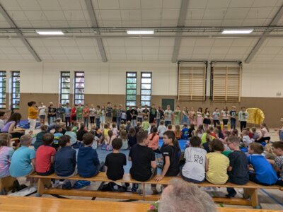 Abschlussfeier letzter Schultag 