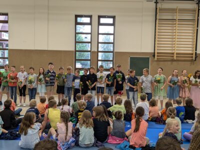 Abschlussfeier letzter Schultag 