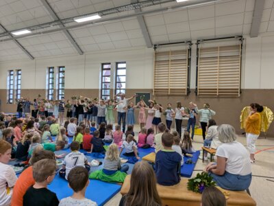 Abschlussfeier letzter Schultag 