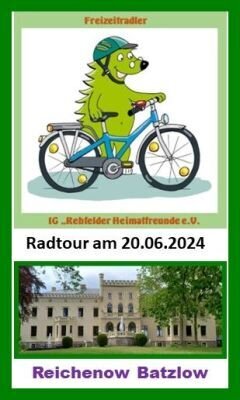 Foto des Albums: Tour der Freizeitradler nach Reichenow-Batzlow-Reichenberg (20. 06. 2024)