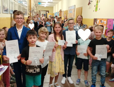 Foto des Albums: Abschluss Klasse 4 mit der Liederkiste