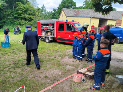 Foto des Albums: Beim Stadtjugendfeuerwehrtag traten rund 100 junge Brandschützer an
