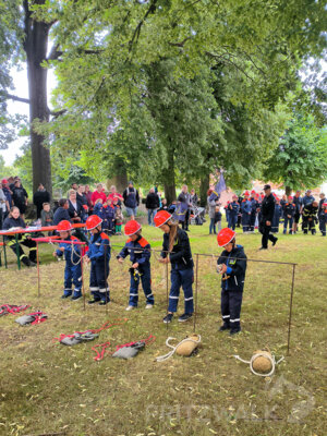 Foto des Albums: Beim Stadtjugendfeuerwehrtag traten rund 100 junge Brandschützer an