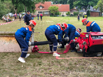 Foto des Albums: Beim Stadtjugendfeuerwehrtag traten rund 100 junge Brandschützer an