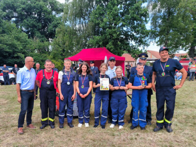 Foto des Albums: Beim Stadtjugendfeuerwehrtag traten rund 100 junge Brandschützer an