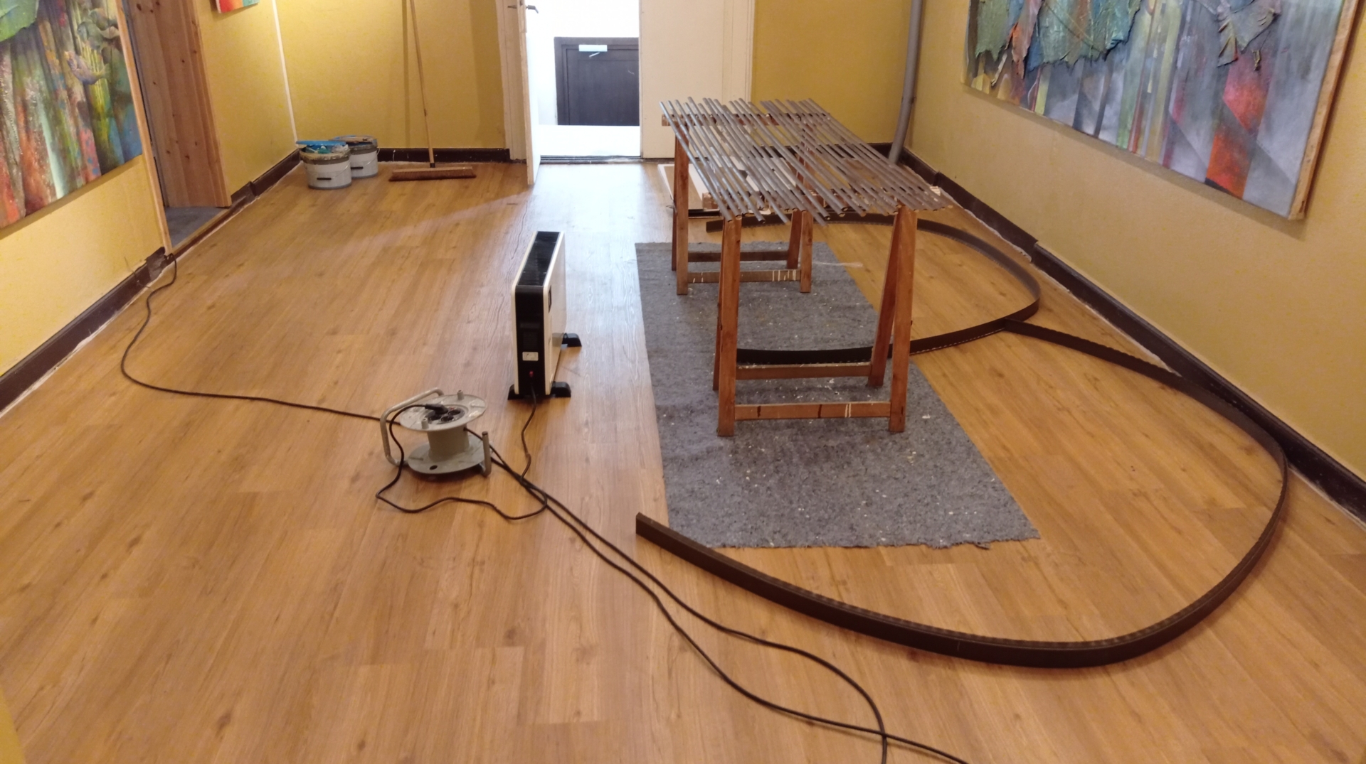 Bild: Foyer (fast) fertig