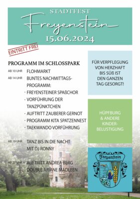 Foto des Albums: Stadtfest Freyenstein 2024 (15.06.2024)