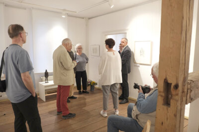 Foto des Albums: »Kurt Zobel - Bildhauer« - Werkschau aus dem Sammlungsbestand des Museums - Bilder von der Ausstellungseröffnung am 21. Juni