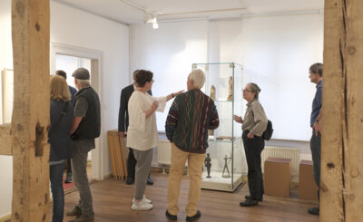 Foto des Albums: »Kurt Zobel - Bildhauer« - Werkschau aus dem Sammlungsbestand des Museums - Bilder von der Ausstellungseröffnung am 21. Juni