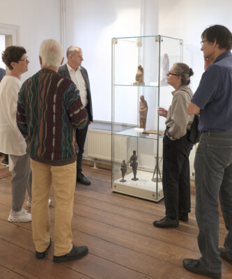 Foto des Albums: »Kurt Zobel - Bildhauer« - Werkschau aus dem Sammlungsbestand des Museums - Bilder von der Ausstellungseröffnung am 21. Juni