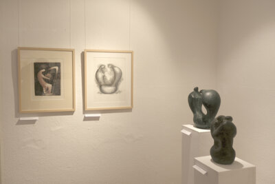 Foto des Albums: »Kurt Zobel - Bildhauer« - Werkschau aus dem Sammlungsbestand des Museums - Bilder von der Ausstellungseröffnung am 21. Juni